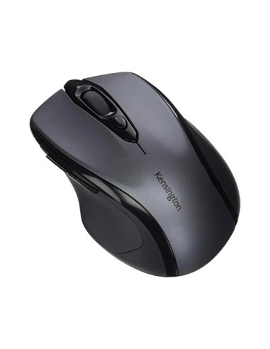 Souris kensington profit sans fil compacte ergonomie droitier taille moyenne autonomie prolongée coloris gris.