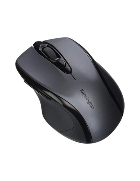 Souris kensington profit sans fil compacte ergonomie droitier taille moyenne autonomie prolongée coloris gris.