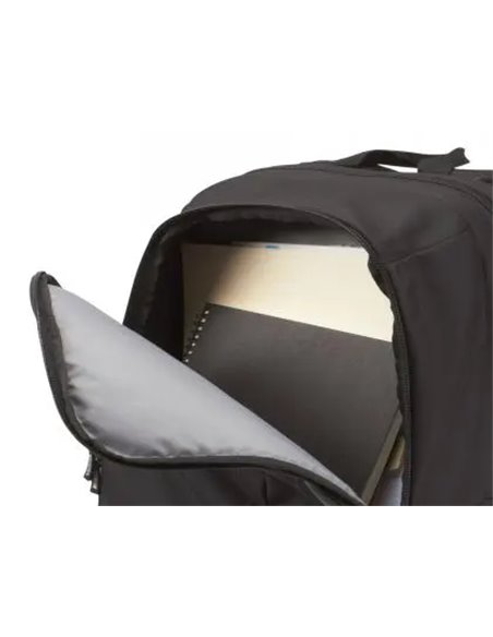 Sac a dos case logic ordinateur 17,3" 1 compartiment central panneau de rangement et bandouliere.