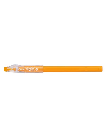 Frixion ball stick roller encre gel orange 0.7 mm.
