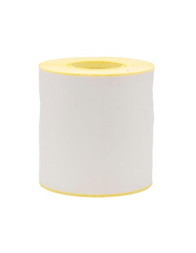 Boîte de 8 rouleaux de papier thermique autocollant Brother - 102 mm x 46 m