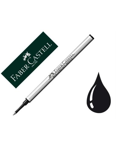 Recharge faber-castell roller affinity ambition emotion largeur moyenne coloris noir.