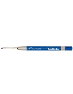 Recharge parker jotter gel ball pointe moyenne bleu. 2