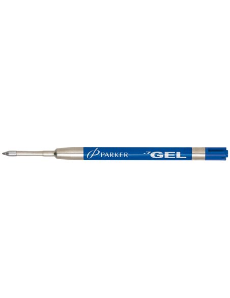 Recharge parker jotter gel ball pointe moyenne bleu.