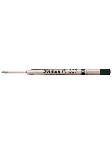 Recharge pelikan stylo-bille métal largeur moyenne coloris noir.