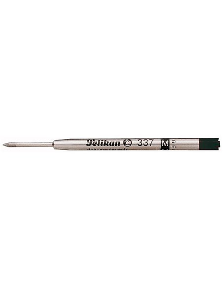 Recharge pelikan stylo-bille métal largeur moyenne coloris noir.