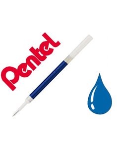Recharge pentel roller encre gel energel bl57/bl77/bl107 largeur moyenne coloris bleu.