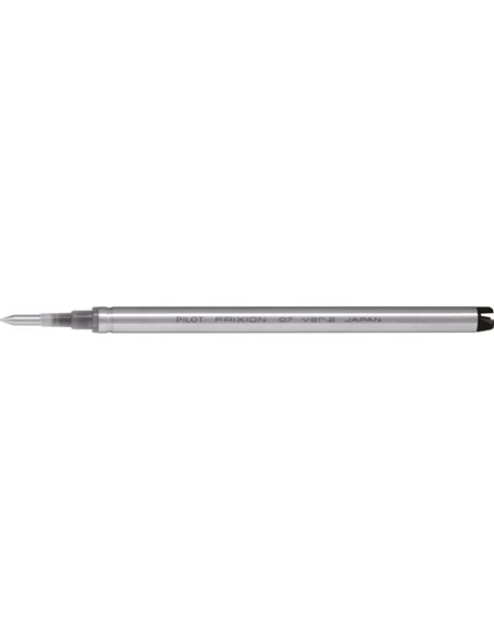 Recharge pilot frixion ball clicker zone pointe moyenne coloris noir.