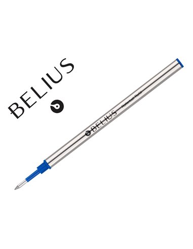Recharge roller belius pointe 0,7mm encre coloris bleue boite 3 unites.