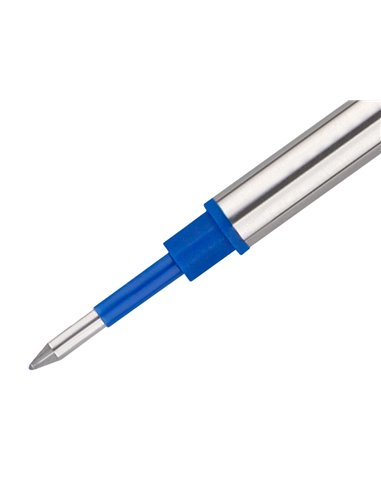Recharge roller belius pointe 0,7mm encre coloris bleue boite 3 unites.