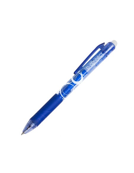 Recharge roller q-connect encre effacable couleur bleu set de 3u.