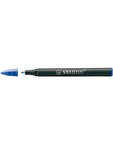 Recharge roller stabilo easyoriginal 0.5mm bleu boîte 3 unités.