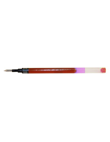 Recharge stylo pilot bls-g2 pointe moyenne encre rouge.