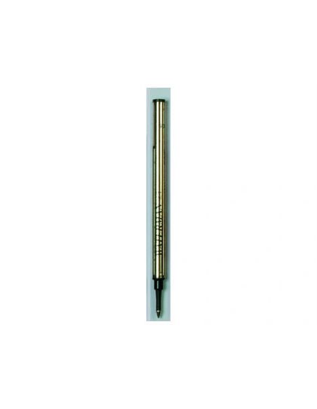 Recharge waterman roller largeur fine coloris bleu.