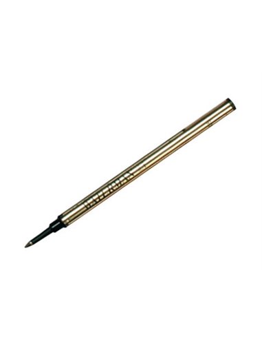 Recharge waterman roller largeur fine coloris noir.