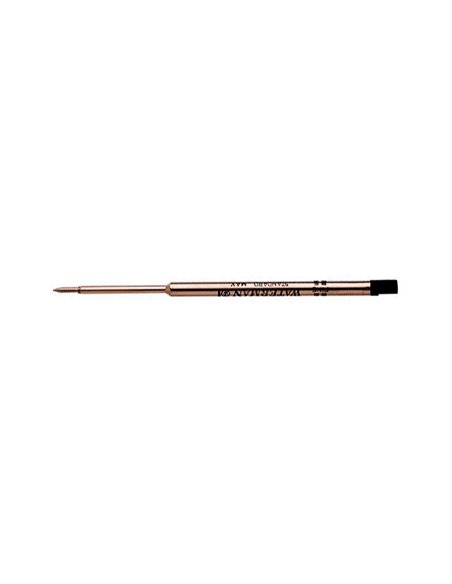 Recharge waterman stylo-bille maxima largeur moyenne coloris noir.
