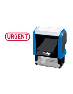 Formule commerciale trodat xprint urgent empreinte 44x15mm encrage automatique rechargeable rouge.