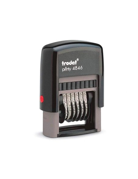 Numeroteur trodat automatique printy t4846 encrier 6/4911 encrage noir.