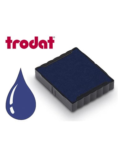 Cassette encrage trodat 6/4923a pour tampon encreur printy 44923/4930 taille empreinte coloris noir.