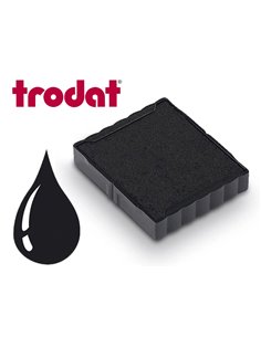 Cassette encrage bicolore trodat pour tampon encreur 4923/4930 coloris bleu/rouge.