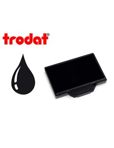 Cassette encrage trodat 6/56a pour tampon metal line 5117/5204/5206/5460/5465/5466/5558/55510pl coloris noir.