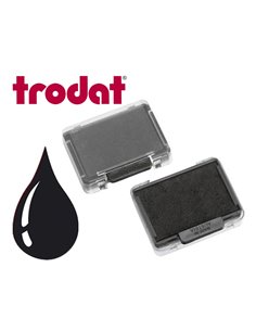Cassette encrage trodat 6/4750a pour tampon printy 4750/4755/4760/4941 coloris noir.