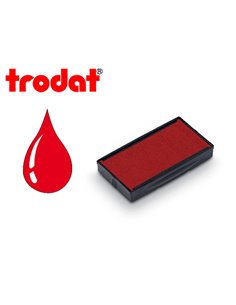 Cassette encrage trodat 6/4912c pour tampon printy 4912/4912t/4952/4992/x-print coloris rouge.