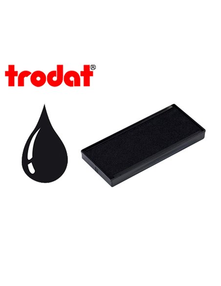 Cassette encrage trodat 6/4915a pour tampon printy 4915 coloris noir.