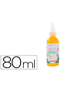 Recharge peinture sodertex jaune pour encreurs digitaux - 80 ml - 1 pc - 1 coloris.