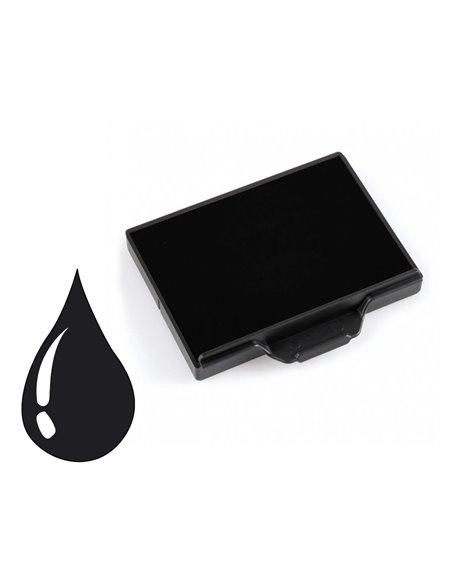 Cassette sign pour dateur metal pro encre noire.
