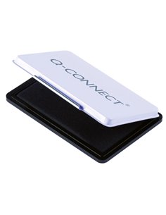 Recharge tampon q-connect économique nº2 110x70mm noir. 2