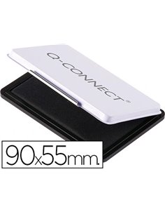 Recharge tampon q-connect économique nº3 90x55mm coloris noir.