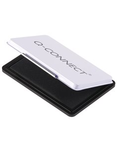 Recharge tampon q-connect économique nº3 90x55mm coloris noir. 2