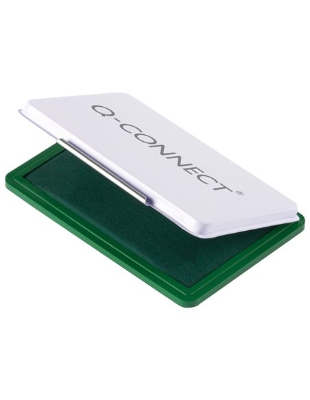 Recharge tampon q-connect économique nº2 110x70mm vert.