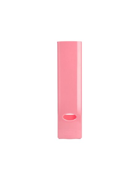 Porte-revues q-connect plastique 320x250x80mm coloris rose pastel.