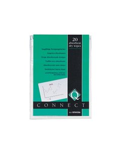 Chiffon q-connect absorbant jetable tous produits liquide même gamme pack 20 unités. 2