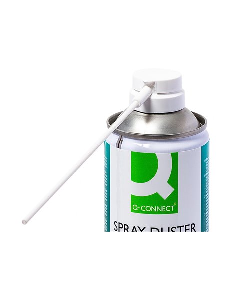 Vaporisateur q-connect dépoussiérant universel gaz sec sans hfc écologique aérosol 400ml.