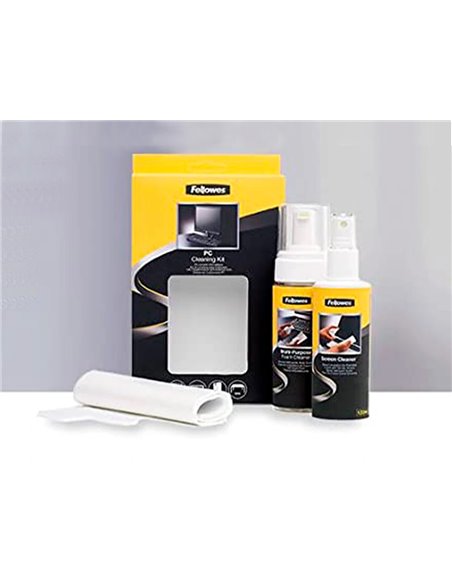 Produit nettoyant fellowes ecrans crt/tft/lcd plasma ordinateurs portables antistatique spray 250ml.