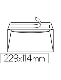 Enveloppe gpv multimachine 114x229mm 80g gommée boîte 1000 unités.