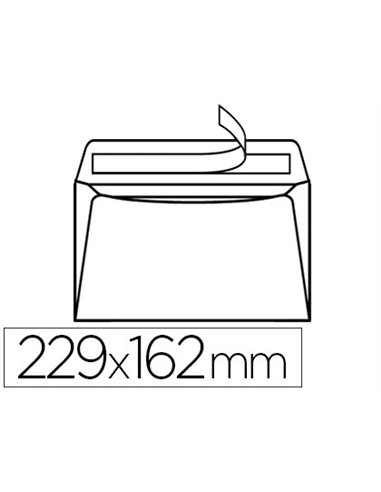 Enveloppe gpv green c5 162x229mm 80g adhésive recyclée extra blanche boîte 500 unités.