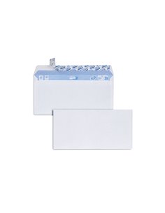 Enveloppe gpv velin blanc 80g dl 110x220mm bande adhesive paquet 100 unites. 2