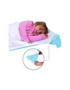 Drap sac akros double fixation 4 elastiques 58x131cm.