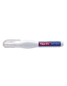 Stylo correcteur Tipp-Ex Shake'n Squeeze 8 ml - Formule à séchage rapide - Pointe métallique