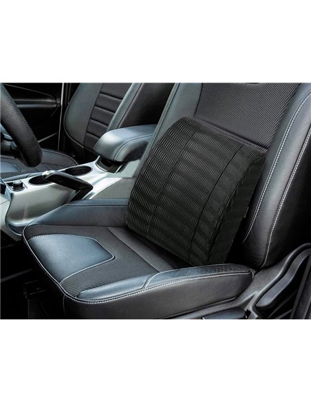 Support dorsal q-connect ergonomique avec mousse à mémoire de forme 340x300x110mm.