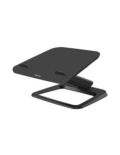 Support fellowes ordinateur portable hana lt egalage optimal hauteur et inclinaison systeme passe cable integre noir.