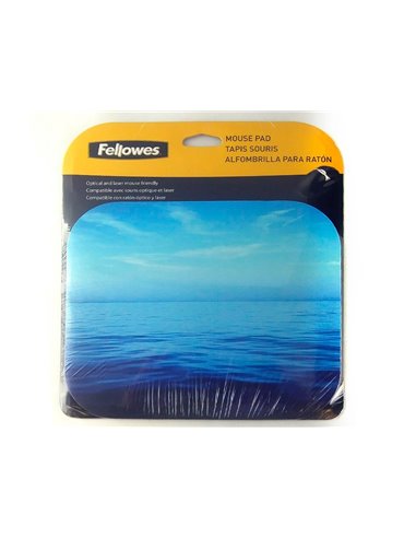 Tapis souris fellowes optique et laser recycle ocean.