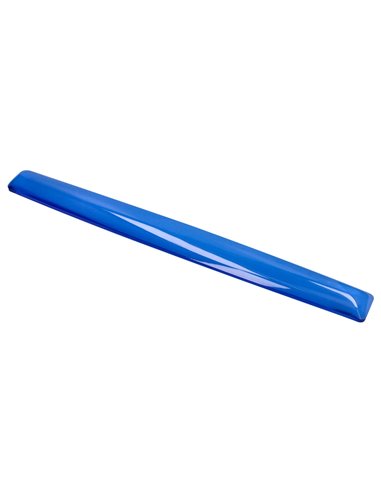Repose-poignets q-connect gel pour clavier 525x58x17mm coloris bleu.