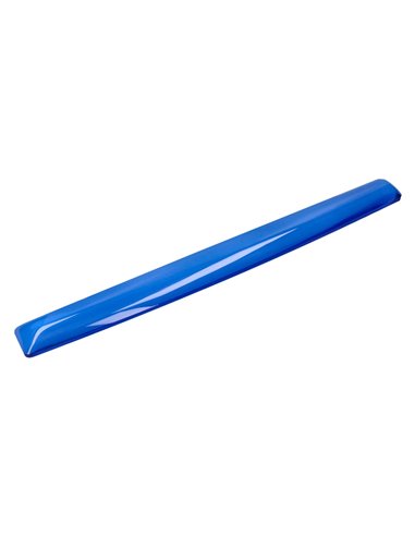 Repose-poignets q-connect gel pour clavier 525x58x17mm coloris bleu.