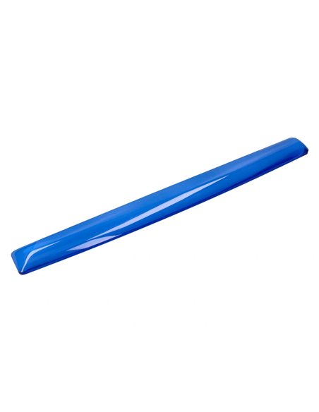 Repose-poignets q-connect gel pour clavier 525x58x17mm coloris bleu.