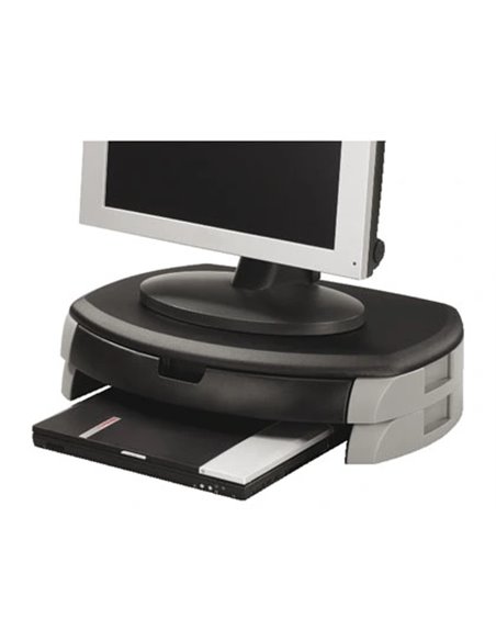 Support moniteur lcd q-connect crt imprimantes 583x335x120mm poids 2.7kg.